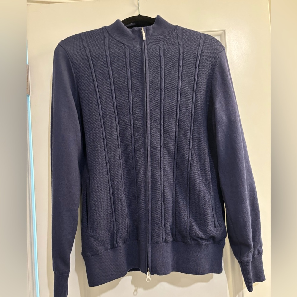 Callaway Ladies golf sweater in peacoat blue!